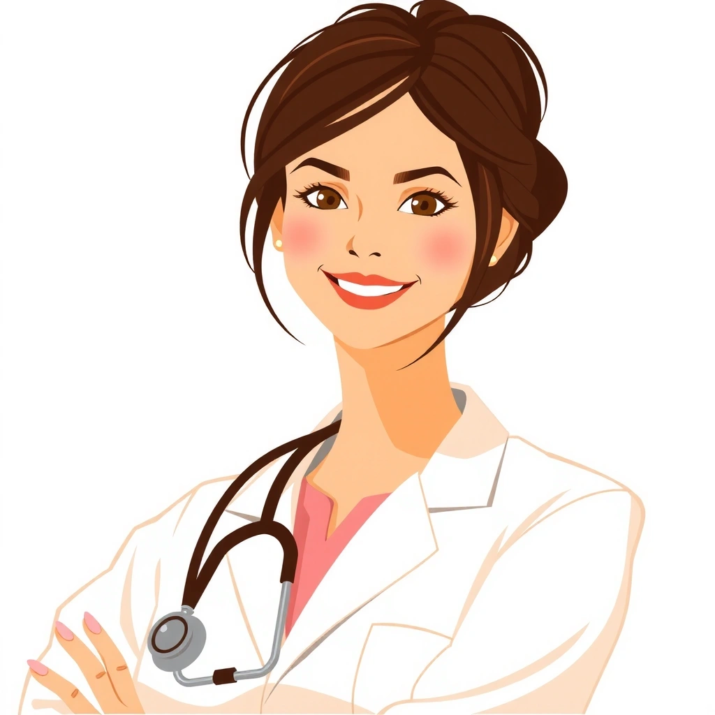 Icona di un medico professionista